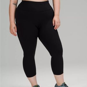 Lululemon Fast and Free High-Rise Crop 23” leggings- size 6